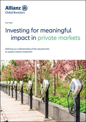 Whitepaper AllianzGI - 230191 AGI Private Mkt Investing for Meaningful Impact_18_July